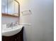 Clean bathroom with a vanity, toilet, and shower at 615 50Th Avenue W Dr, Bradenton, FL 34207