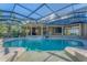 Luxury screened pool and spa with large deck at 6779 Ashley Ct, Sarasota, FL 34241