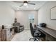 Home office with desk, chair, and comfortable seating at 8303 Dove Bog Ter, Parrish, FL 34219