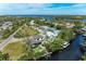 Modern home with private dock sits on waterfront property at 901 30Th E Ct, Bradenton, FL 34208