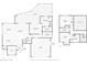 Two-story home floor plan, showing the layout of rooms including bedrooms, bathrooms, kitchen and living areas at 901 30Th E Ct, Bradenton, FL 34208