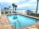 Refreshing community pool with ample deck space for lounging at 9923 Manatee W Ave # 4, Bradenton, FL 34209