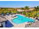 Relaxing community pool with plenty of lounge chairs at 12939 Seasong Ter, Bradenton, FL 34211