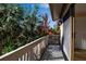 Balcony with view of tropical foliage and trees at 1460 Landings Cir # 51, Sarasota, FL 34231