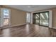 Spacious bedroom with laminate flooring and private balcony at 1460 Landings Cir # 51, Sarasota, FL 34231