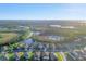 Community view from above at 249 Palmaria Ct, Nokomis, FL 34275