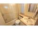 Well-maintained bathroom with shower and vanity, offering comfort and functionality at 3333 26Th E Ave # 1195, Bradenton, FL 34208