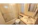 Clean bathroom with shower/tub combo and vanity at 3333 26Th E Ave # 1195, Bradenton, FL 34208