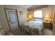 Bedroom with double bed, mirrored closet and ceiling fan at 3333 26Th E Ave # 1195, Bradenton, FL 34208
