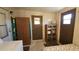 Laundry area with washer, dryer, and storage at 3333 26Th E Ave # 1195, Bradenton, FL 34208