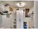 Spacious walk-in closet with ample shelving and hanging space at 3634 Lake Bayshore Dr # K308, Bradenton, FL 34205