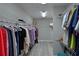 Large walk-in closet offers plenty of storage at 3804 Bayside Dr, Bradenton, FL 34210