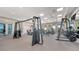 A fitness center with various exercise equipment is shown at 5066 Fairhope Cir, Bradenton, FL 34211