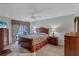 Spacious bedroom with a king-size bed and plenty of closet space at 6713 Stone River Rd # 205, Bradenton, FL 34203