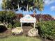 The Verandas community entrance sign at 6713 Stone River Rd # 205, Bradenton, FL 34203