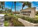 Woodside Terrace entrance sign, welcoming residents and guests at 7171 Wood Creek Dr # 5, Sarasota, FL 34231