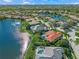 An aerial view of the house and its surroundings at 7905 Royal Queensland Way, Lakewood Ranch, FL 34202