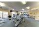 Fitness center with various exercise machines at 1102 Benjamin Franklin Dr # 407, Sarasota, FL 34236