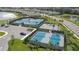 Community tennis, pickleball, and basketball courts at 17923 Polo Trl, Bradenton, FL 34211