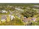 Aerial view of house and neighborhood at 2179 W Price Blvd, North Port, FL 34286
