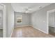 Bedroom with tile floors and ceiling fan at 2179 W Price Blvd, North Port, FL 34286