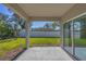 Covered patio with sliding glass doors at 2179 W Price Blvd 2179 W Price Blvd, North Port, FL 34286