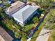 Bird's-eye view of the house and surrounding area at 2586 Prospect St, Sarasota, FL 34239