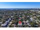 Aerial view showing home's location and surrounding neighborhood at 2586 Prospect St, Sarasota, FL 34239