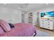 Spacious bedroom with a queen-size bed and en-suite bathroom at 2586 Prospect St, Sarasota, FL 34239