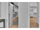 Spacious walk-in closets with custom shelving and hardwood flooring for ample storage at 2586 Prospect St, Sarasota, FL 34239