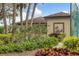 Building exterior showcasing landscaping and address number at 2917 Park Lake Dr # 2917, Bradenton, FL 34209