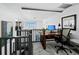 Home office loft with a desk and chair at 3444 Mistletoe Ln, Longboat Key, FL 34228