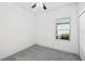 Bedroom with ceiling fan and window with blinds at 3632 Shimmering Oaks Dr, Parrish, FL 34219