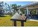 Wooden xylophone in a park with a covered pavilion at 3632 Shimmering Oaks Dr, Parrish, FL 34219