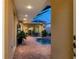 Private courtyard with a heated pool, providing an oasis for relaxation at 4501 Murcia Blvd # 7, Sarasota, FL 34238