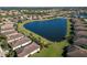 Community overview showcasing lake, homes, and landscape at 6517 Willowshire Way, Bradenton, FL 34212