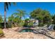 Relaxing hot tub with comfortable lounge chairs nearby at 6517 Willowshire Way, Bradenton, FL 34212