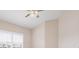 Bedroom with vaulted ceiling and ceiling fan at 905 Addington Ct # 203, Venice, FL 34293