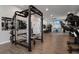 Fitness center featuring strength training equipment at 905 Addington Ct # 203, Venice, FL 34293