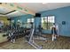 Fitness center with weight machines and free weights at 1014 Overlook Ct, Bradenton, FL 34208