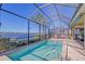 Inviting screened pool, ideal for relaxation at 1014 Overlook Ct, Bradenton, FL 34208