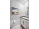 Clean bathroom with granite countertop and single sink at 12689 Promenade Estates Blvd, Sarasota, FL 34238