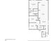 One-story floor plan with 2 bedrooms and 2 baths at 148 Whiteland Bnd, Nokomis, FL 34275