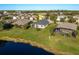 Aerial view showing home's location and surrounding neighborhood at 28214 Arrowhead Cir, Punta Gorda, FL 33982