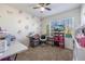 Craft/Office room with desk, storage, and craft supplies at 28214 Arrowhead Cir, Punta Gorda, FL 33982