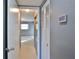 Hallway with access to bedrooms and closets at 3620 Ironwood Cir # 206O, Bradenton, FL 34209