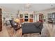 Spacious living room features a fireplace and plenty of natural light at 4211 Palacio Dr, Sarasota, FL 34238