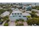 Attractive teal home with ocean views, near beach at 796 Jacaranda Rd, Anna Maria, FL 34216