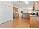 Kitchen with stainless steel appliances and wood cabinets at 15230 Searobbin Dr, Lakewood Ranch, FL 34202