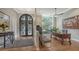 Home office with hardwood floors and large window at 1598 Oak N Cir, Sarasota, FL 34232